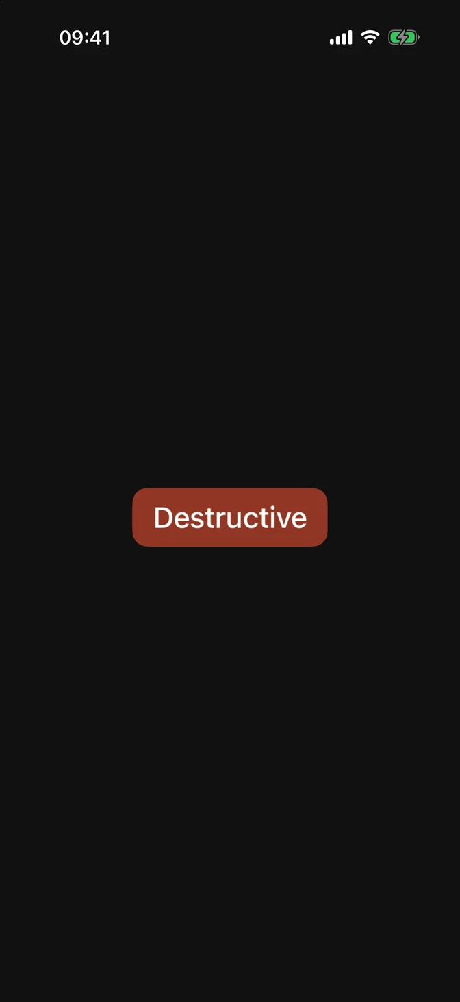 FLXButton destructive role