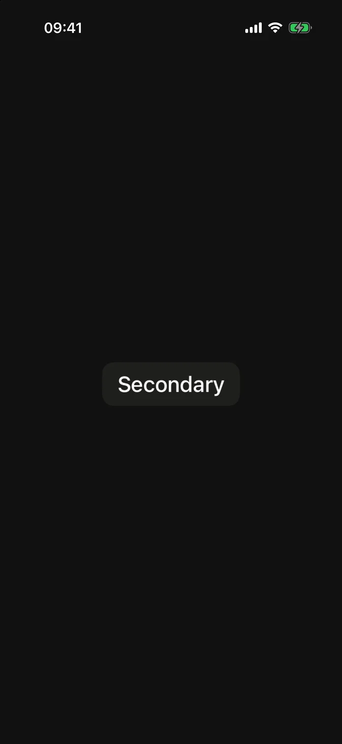 FLXButton secondary variant