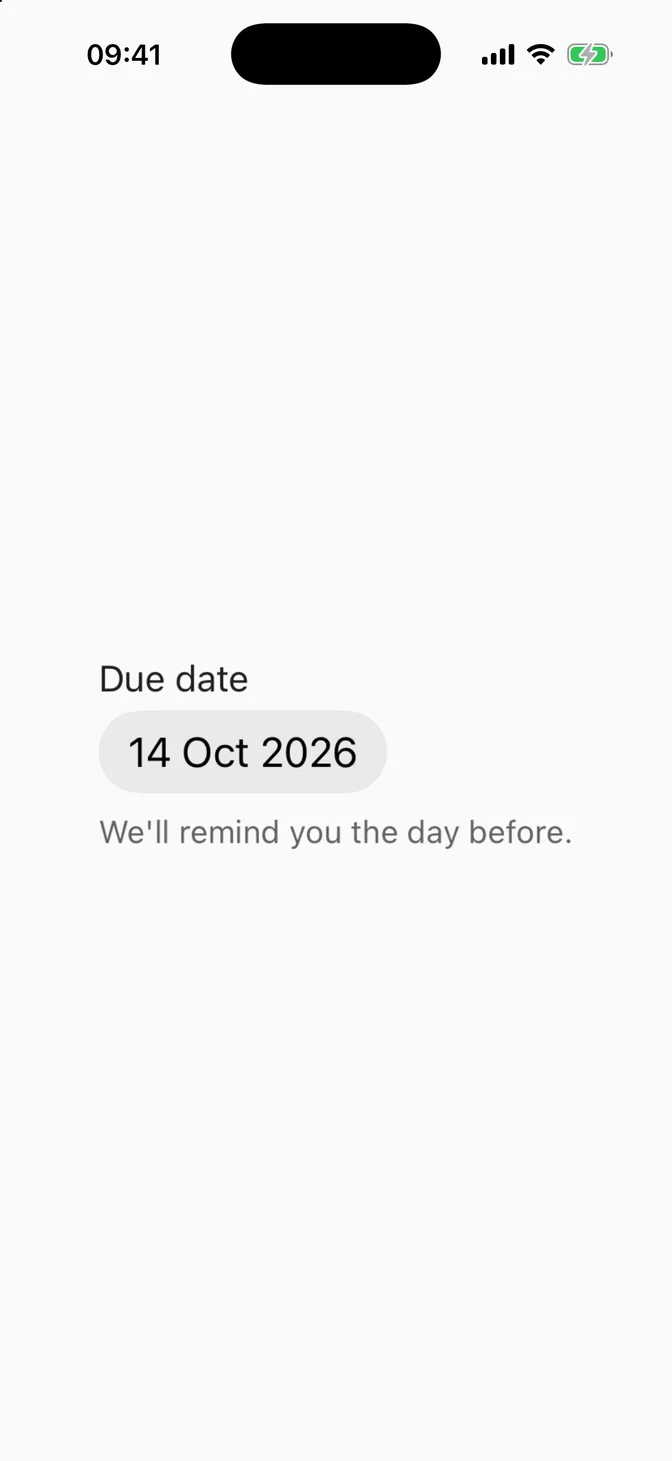 Date Picker for iOS - swiftui-flx