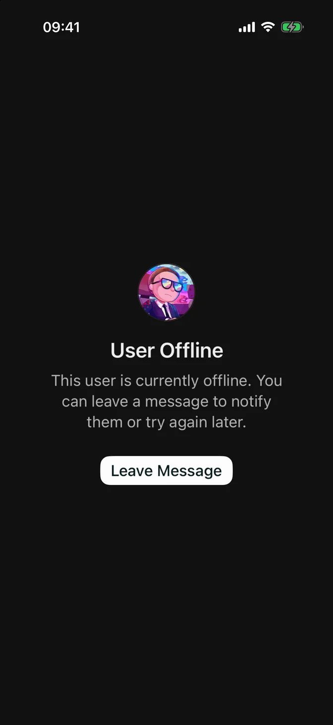 FLXEmpty with an avatar