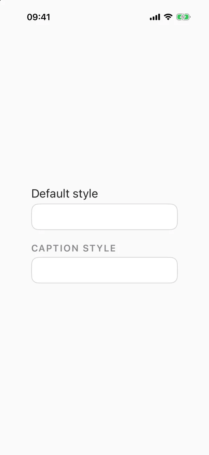 FLXFieldLabel custom styling