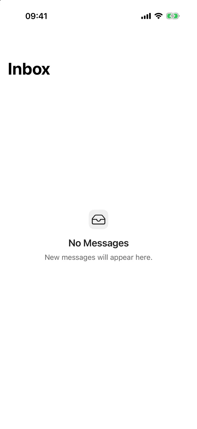Empty list with an FLX empty state