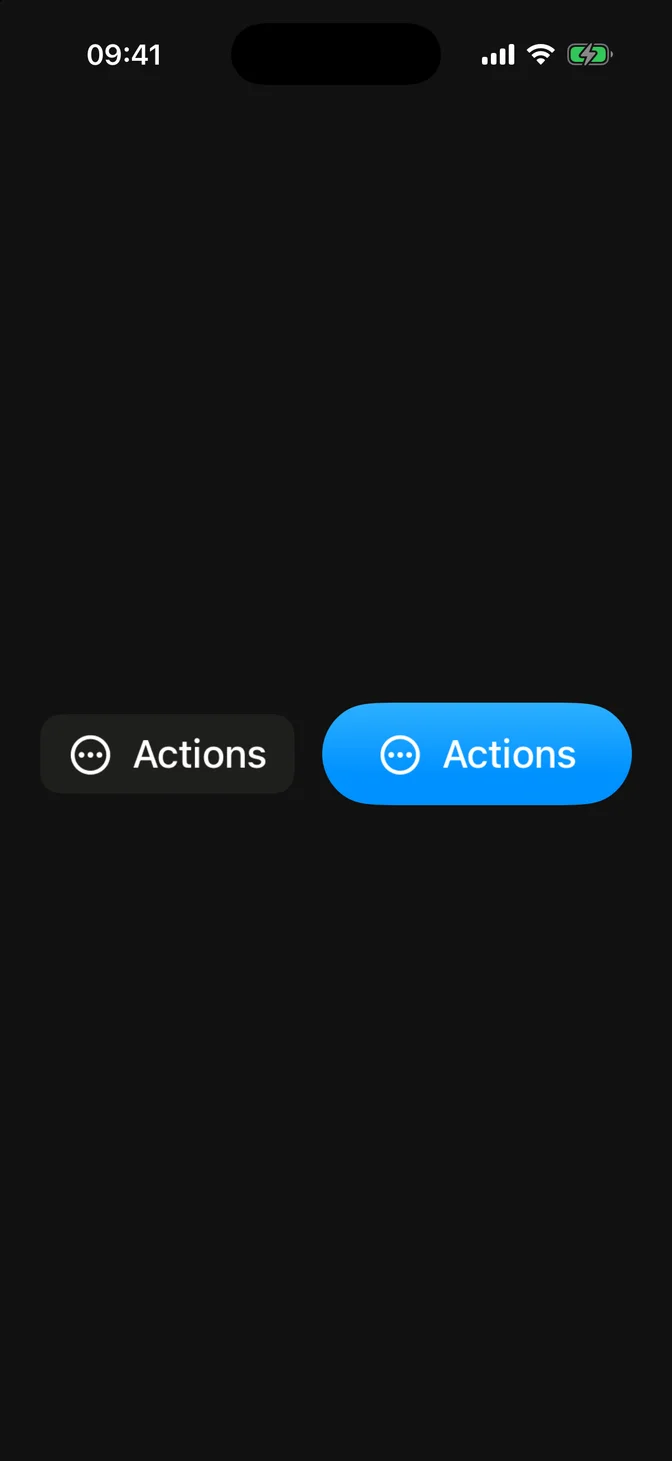 FLXMenu custom styling