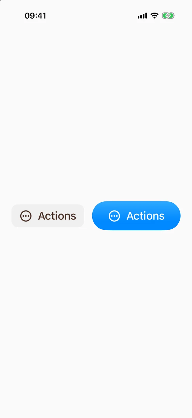FLXMenu custom styling