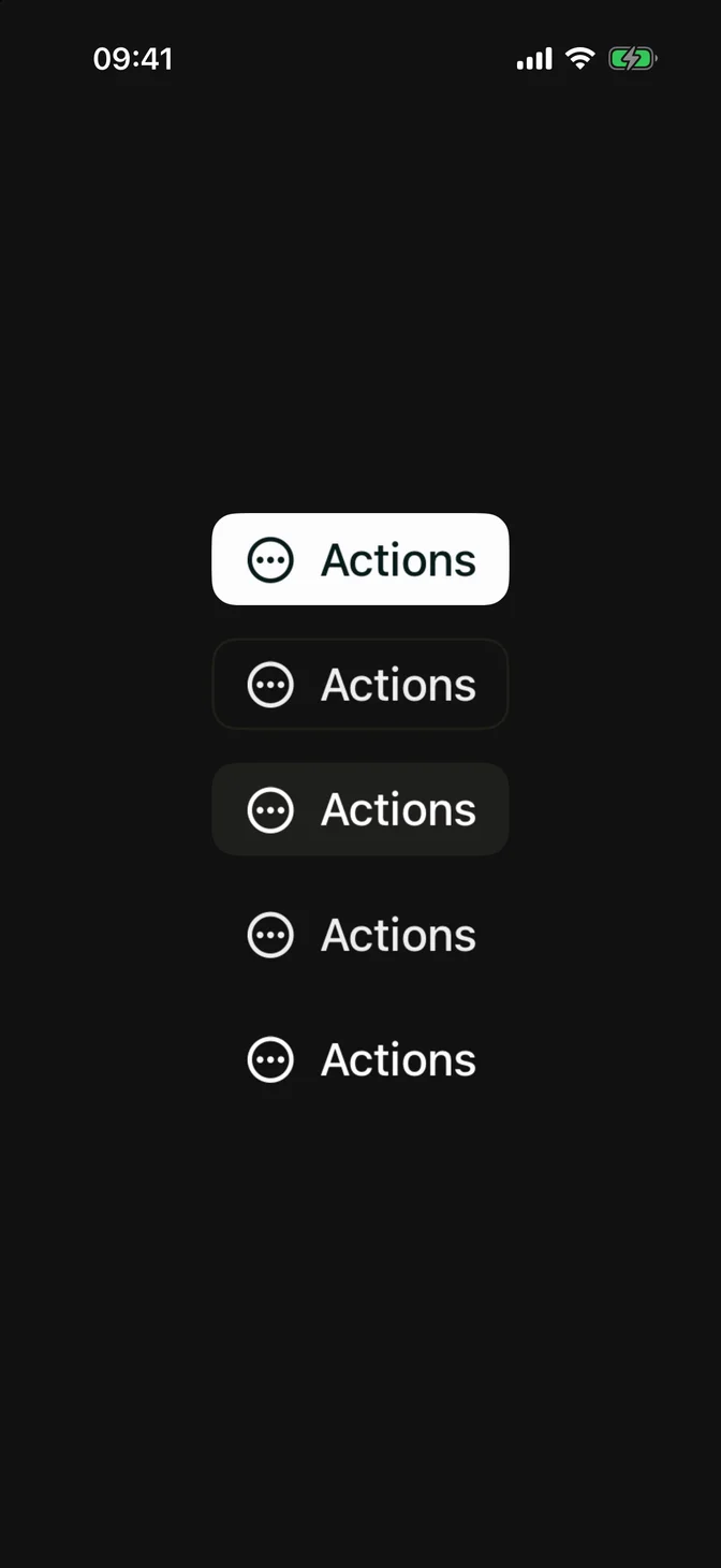 FLXMenu variants