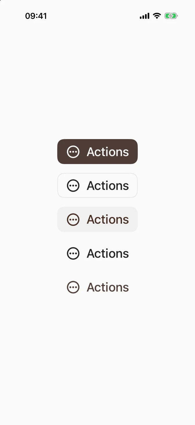 FLXMenu variants