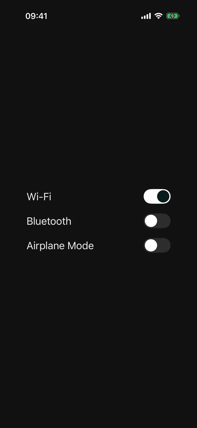 FLXToggle example