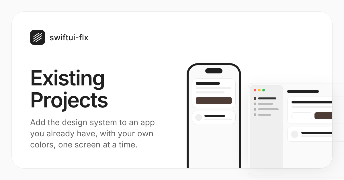 Existing Projects - swiftui-flx
